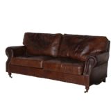 Steptoe Vintage Leather Sofa - 3 Seater